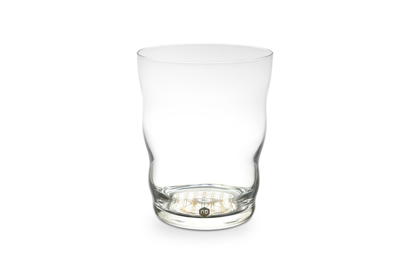 Trinkglas Jasmina Gold 0.3 l mundegeblasen 