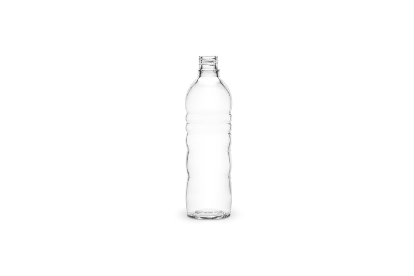 Glasflasche 0.5 l (schmaler Flaschenhals)