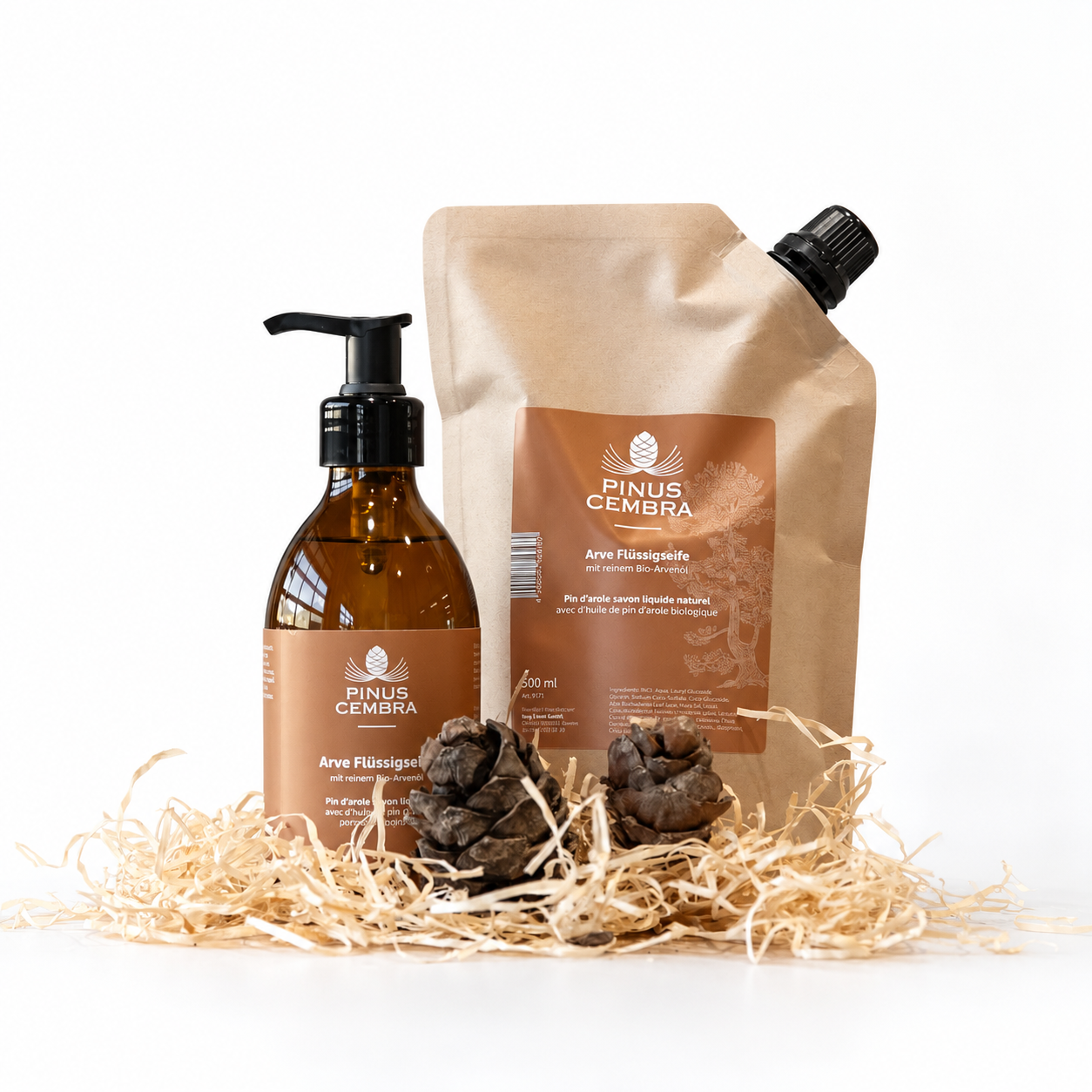 Set - Savon liquide naturel