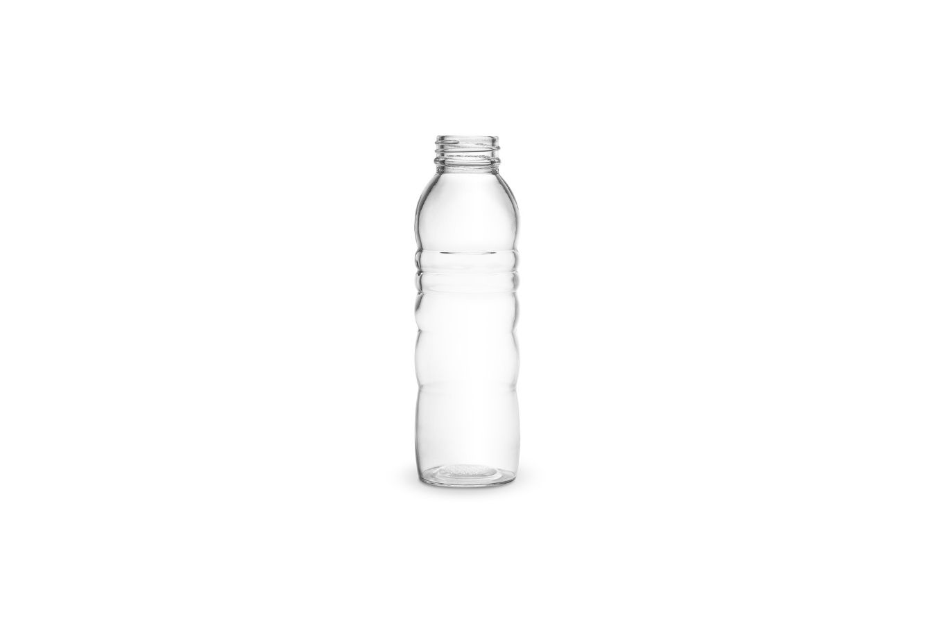 Glasflasche 0.5 l (breiter Flaschenhals)